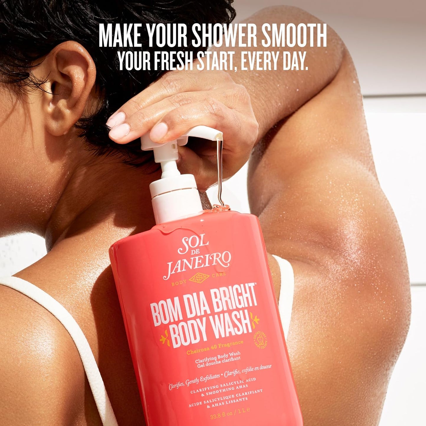 Sol De Janeiro Bom Dia Bright Clarifying AHA BHA Body Wash