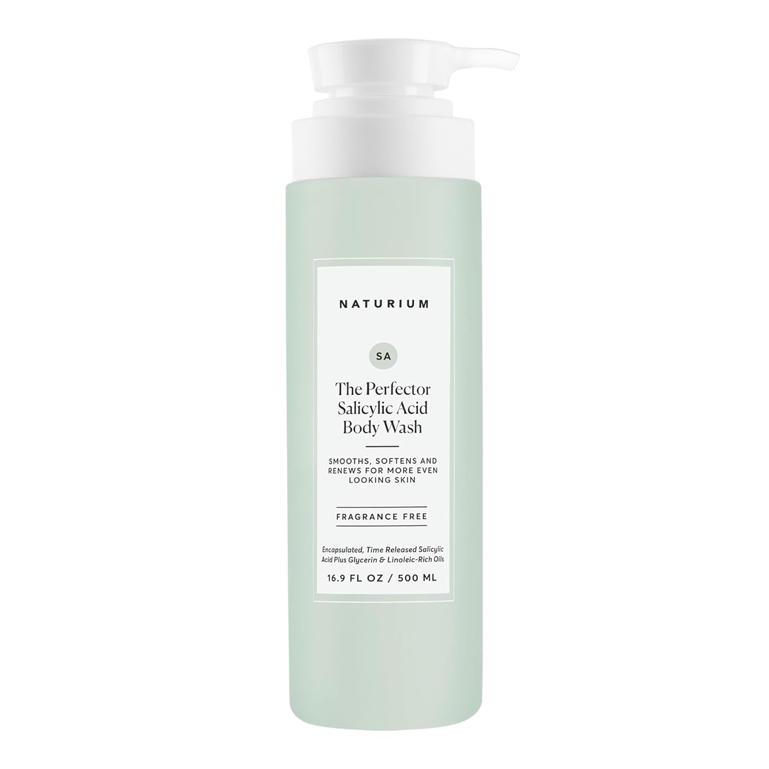 the Perfector Salicylic Acid Body Wash, Gentle & Smoothing Cleanser, 16.9 Oz