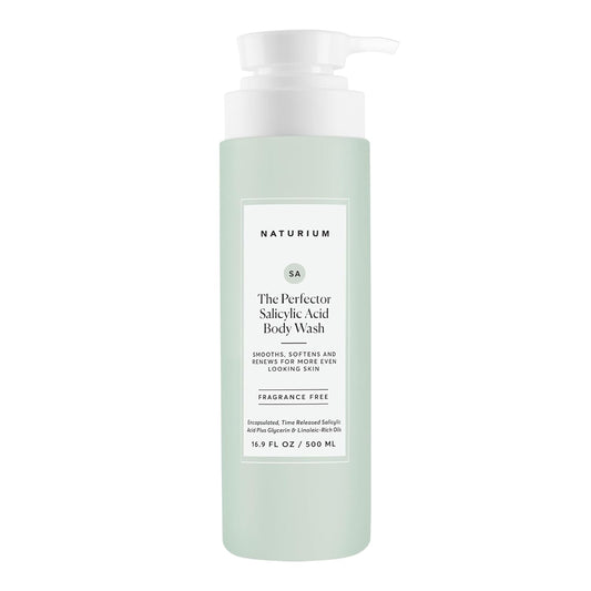 the Perfector Salicylic Acid Body Wash, Gentle & Smoothing Cleanser, 16.9 Oz