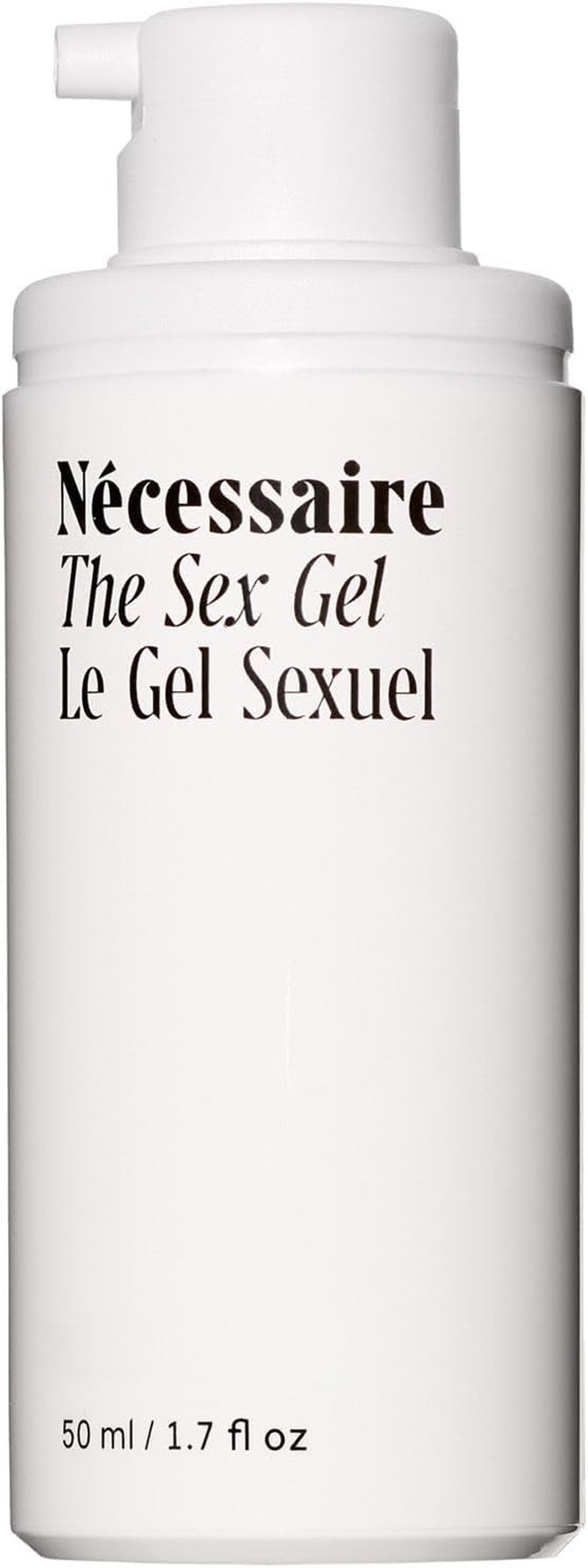 the Sex Gel. Water-Based Personal Lubricant. Hyaluronic Acid + Lactic Acid. No Fragrance Added. Non-Staining. Safe for Toys + Condoms. 50 Ml / 1.7 Fl Oz.