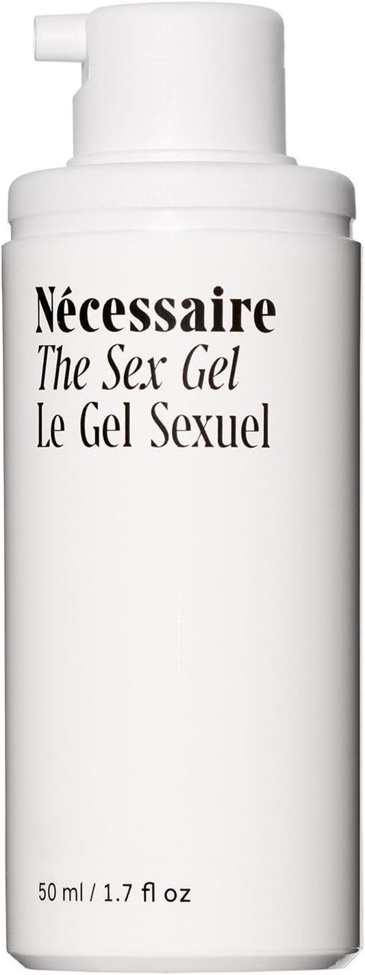 the Sex Gel. Water-Based Personal Lubricant. Hyaluronic Acid + Lactic Acid. No Fragrance Added. Non-Staining. Safe for Toys + Condoms. 50 Ml / 1.7 Fl Oz.