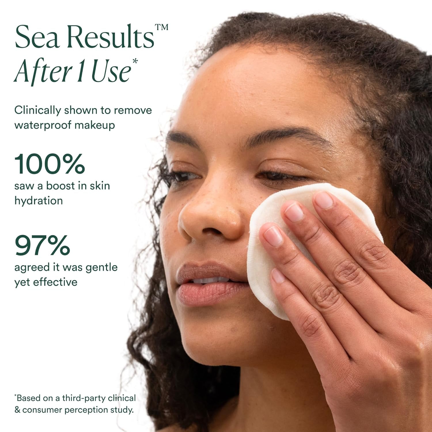 Ocean Wave Cleanser – Makeup Remover + Cleansing Oil– Bi-Phase Oil Cleanser for Waterproof Makeup – Lightweight Hydrating Formula