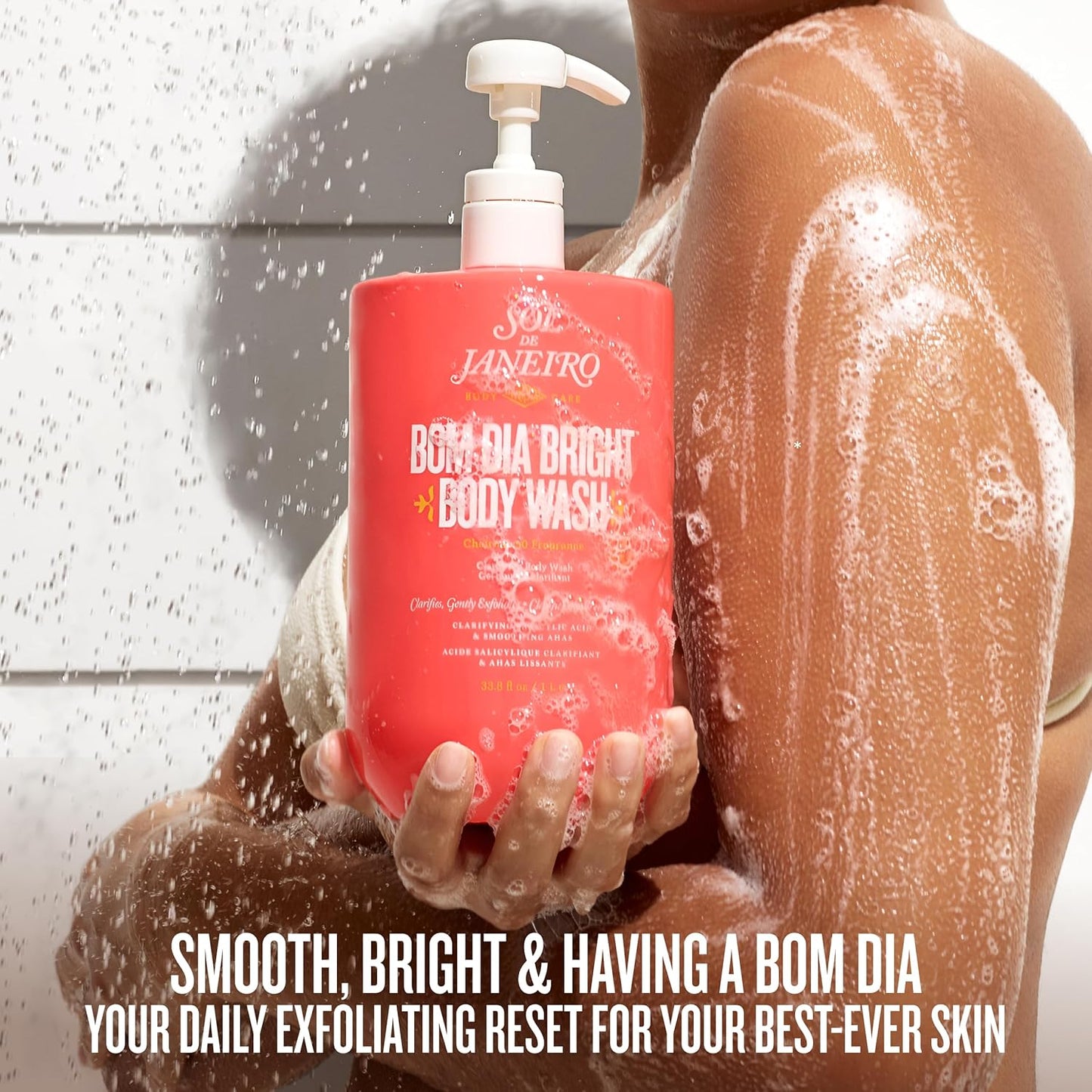 Sol De Janeiro Bom Dia Bright Clarifying AHA BHA Body Wash