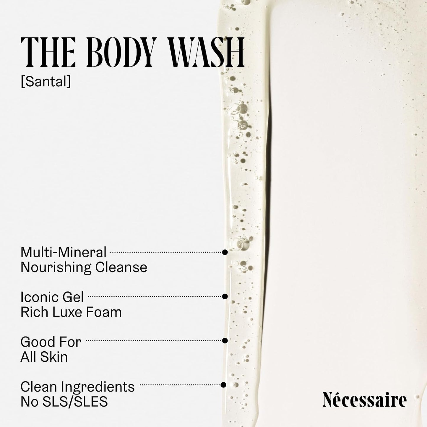 Body Essentials - Skin Care Gift Set for Women + Men - Travel-Size Body Wash, Body Lotion + Deodorant | Dermatologist-Tested. Hypoallergenic | Vegan | Aluminum-Free Deodorant (Santal)
