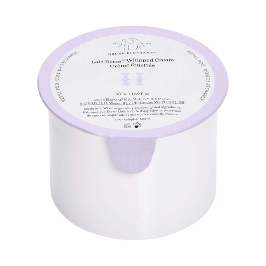 Drunk Elephant Lala Retro Whipped Cream - Ceramide Moisturizer - Clean Clinical Skincare - Cruelty-Free - Dermatologist-Tested - Free of Essential Oils, Silicones, and Fragrance