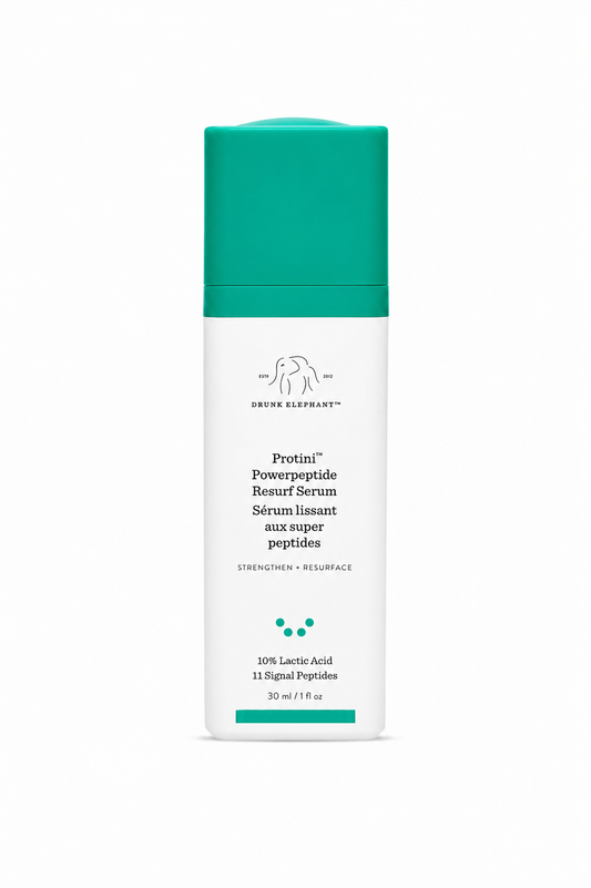 Drunk Elephant Protini Powerpeptide Resurf Serum - 30 Ml/1 Fl Oz - Exfoliating Lactic Acid AHA Serum