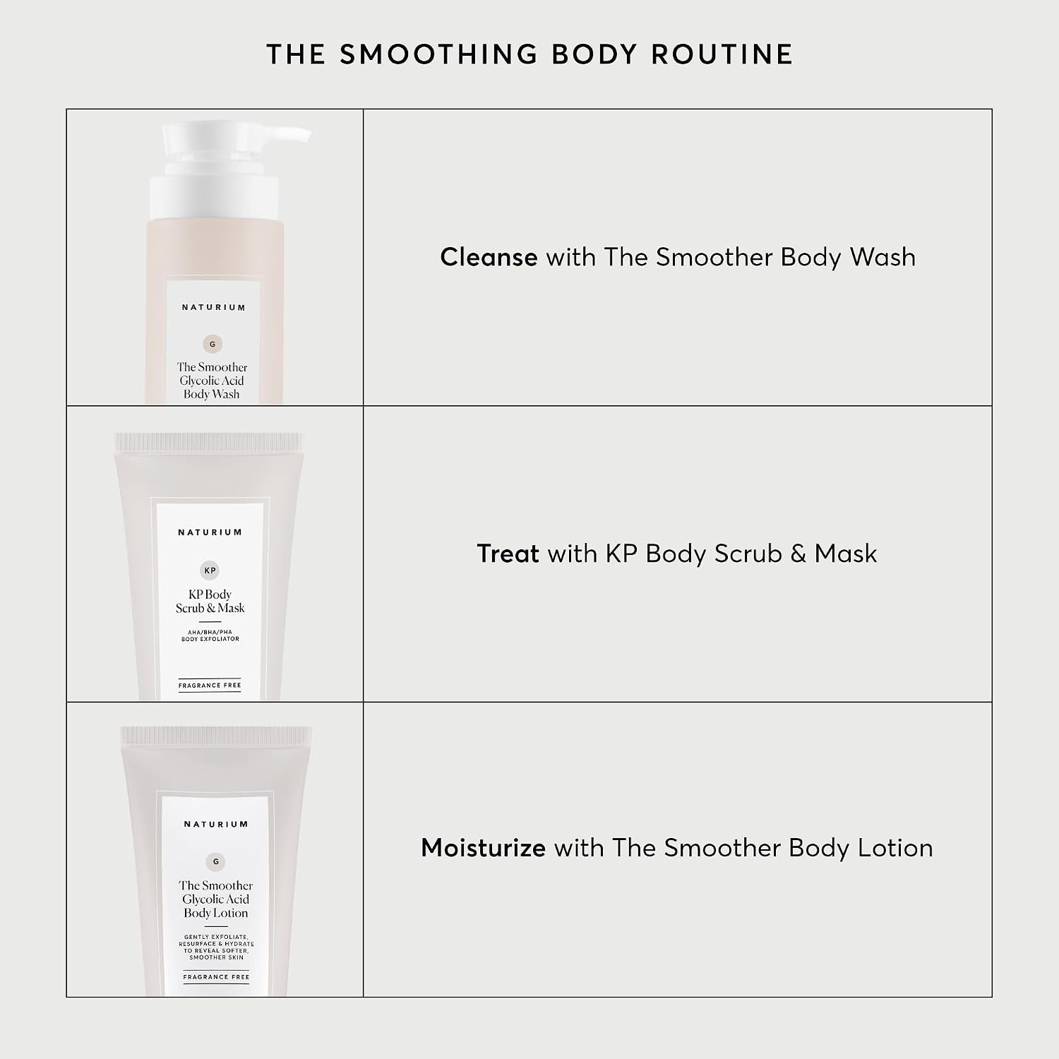the Smoother Glycolic Acid Exfoliating Body Wash, Soft & Smoothing Cleanser, 16.9 Oz