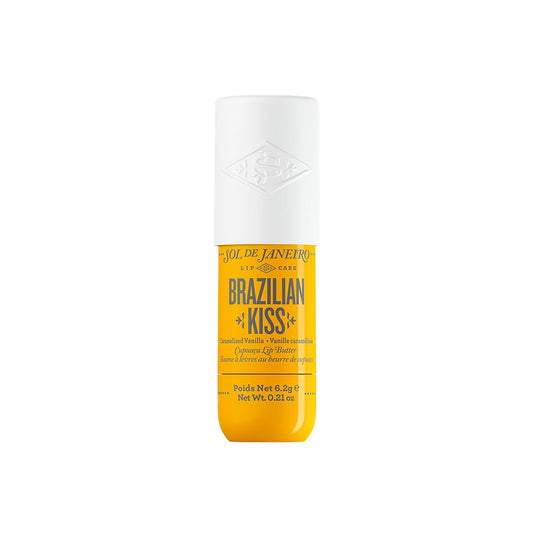 Sol De Janeiro Brazilian Kiss Hydrating Lip Butter Balm | Vanilla Lip Balm | Vegan Formula
