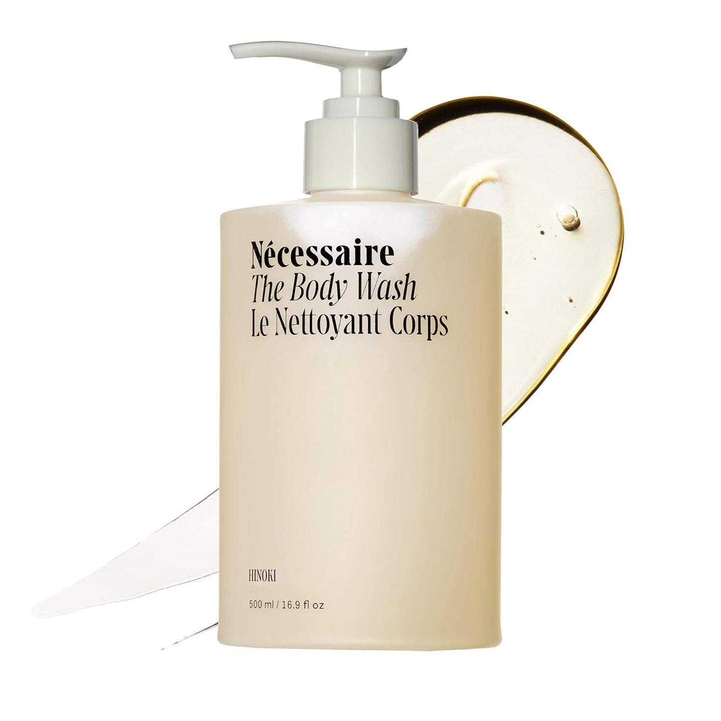 the Body Wash Hinoki. Multi-Oil Shower Gel Body Wash for Women + Men. Non-Comedogenic + Hypoallergenic for Sensitive Skin with Niacinamide. 500Ml/16.9 Fl Oz