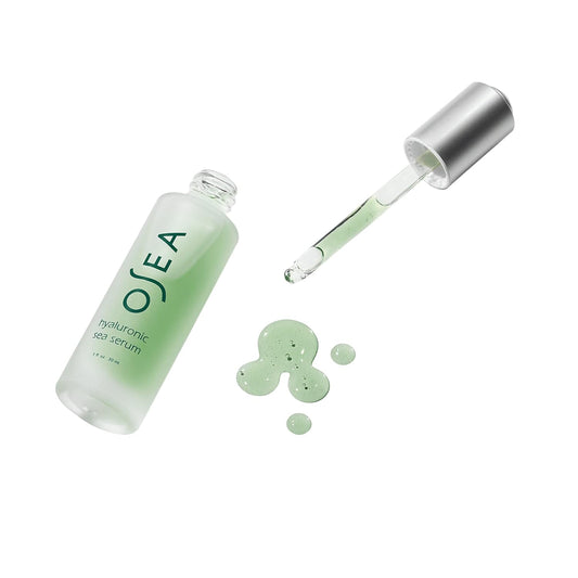 Hyaluronic Acid Sea Serum 1 Oz - Anti-Aging Face Moisturizer - Non-Toxic Seaweed Skincare - Clean, Vegan & Cruelty-Free - Skin Hydration with Hyaluronic Acid