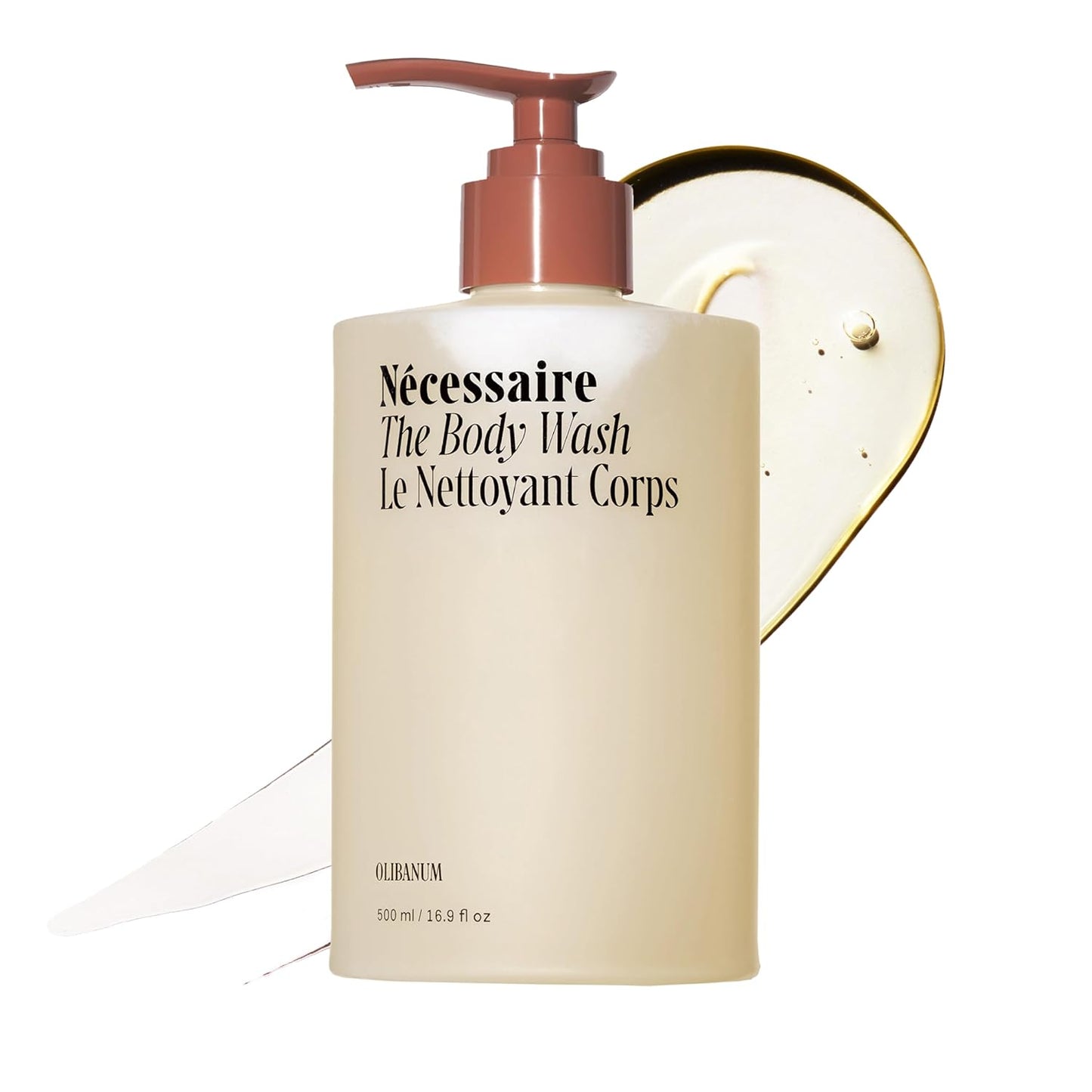 the Body Wash Olibanum - Multi-Oil Shower Gel Body Wash for Women + Men. Non-Comedogenic + Hypoallergenic for Sensitive Skin with Niacinamide. 500Ml/16.9 Fl Oz