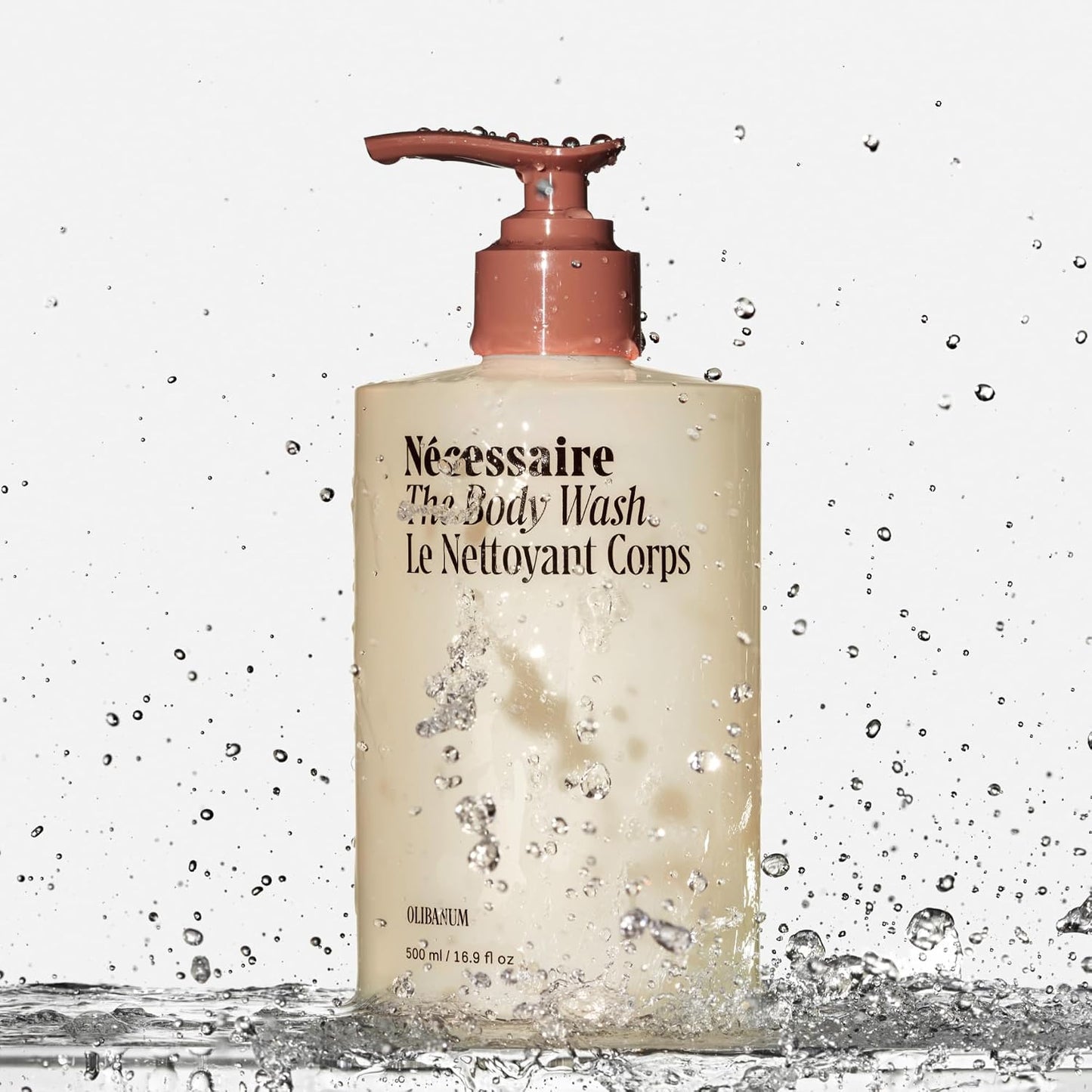 the Body Wash Olibanum - Multi-Oil Shower Gel Body Wash for Women + Men. Non-Comedogenic + Hypoallergenic for Sensitive Skin with Niacinamide. 500Ml/16.9 Fl Oz