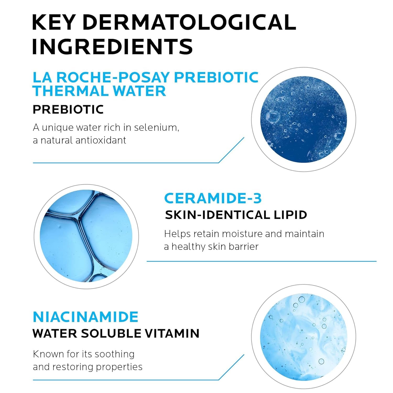 La Roche-Posay Toleriane Hydrating Gentle Face Cleanser, Hydrating Facial Cleanser with Niacinamide + Ceramides, Daily Face Wash for Dry Skin to Normal Skin, Sensitive Skin Tested, Fragrance Free