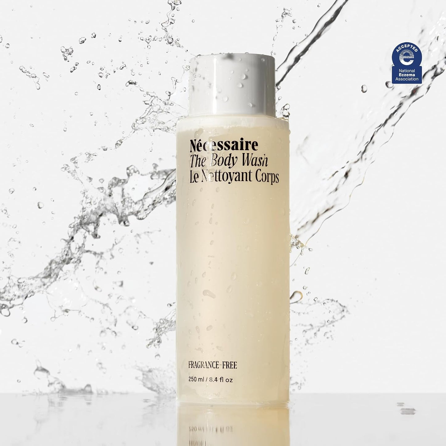 the Body Wash Fragrance-Free - Multi-Oil Shower Gel Body Wash for Women + Men. Non-Comedogenic + Hypoallergenic for Sensitive Skin with Niacinamide.. 250 Ml / 8.4 Fl Oz