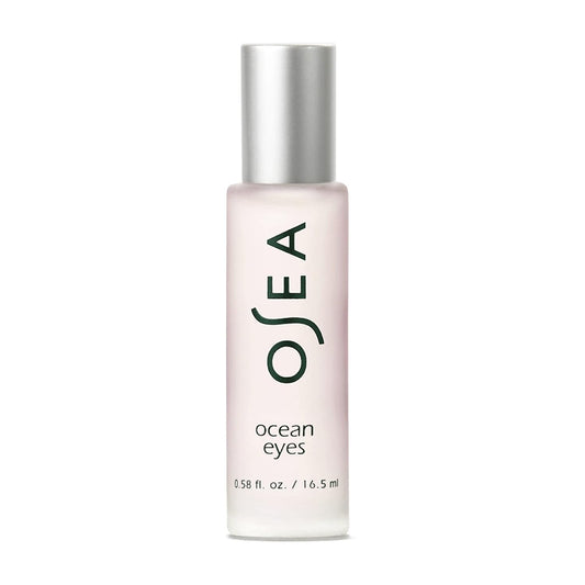 Ocean Eyes® Age-Defying Eye Serum - for Dark Circles, Puffiness - Cooling Roller Ball Applicator - Hyaluronic Acid, Peptides - Clean Skincare - Vegan & Cruelty-Free Anti-Aging under Eye Treatment
