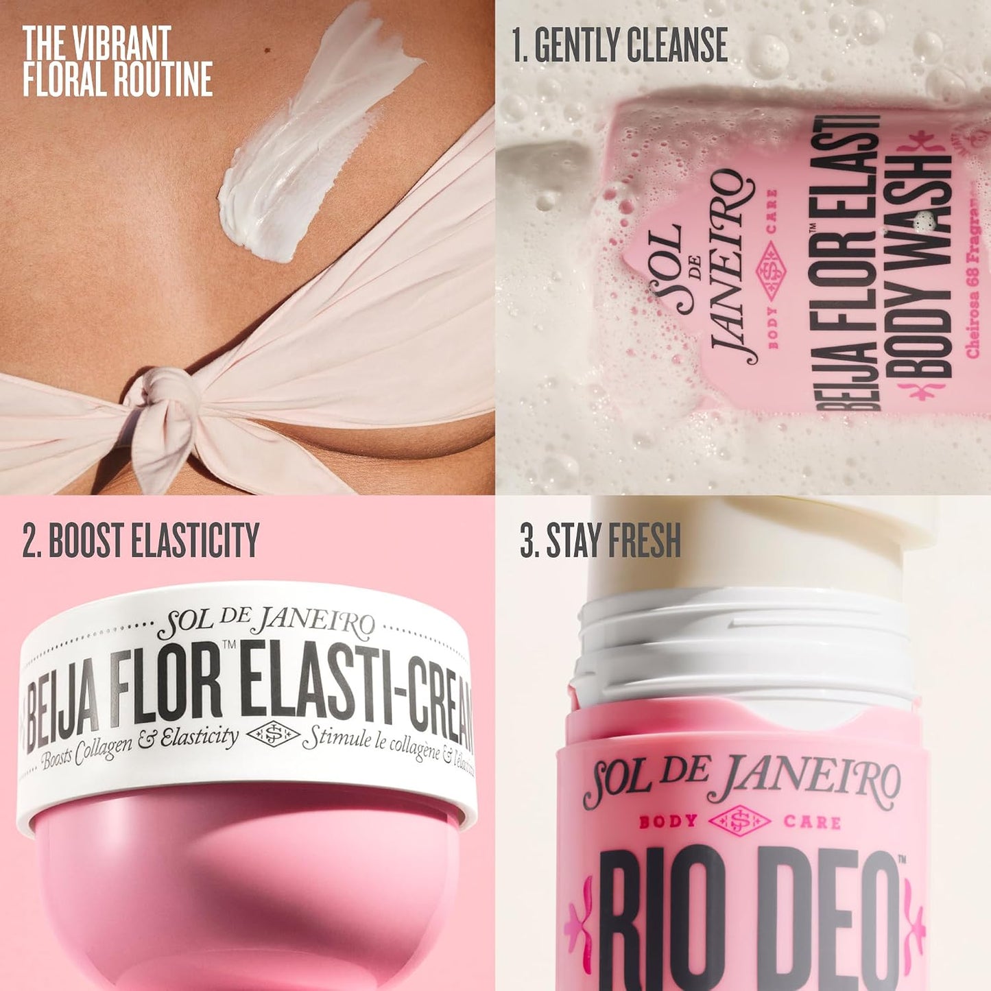 Sol De Janeiro Rio Deo - Refillable Aluminum Free Deodorant | Prevents Odor, Gently Exfoliates, Evens Skin Tone