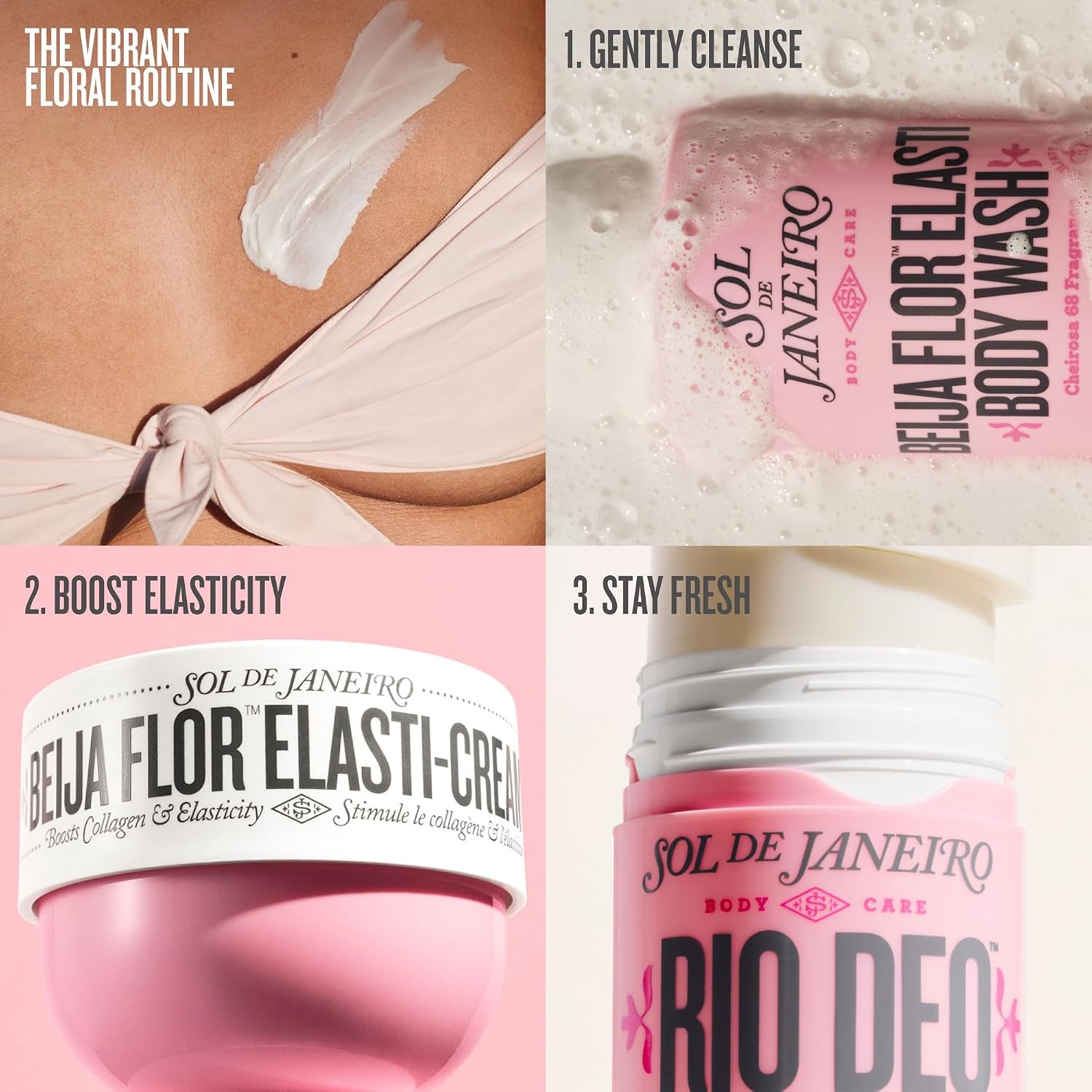 Sol De Janeiro Rio Deo - Refillable Aluminum Free Deodorant | Prevents Odor, Gently Exfoliates, Evens Skin Tone