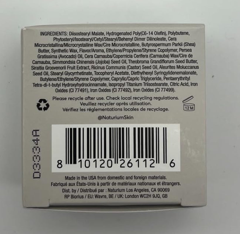 Phyto-Glow Lip Mask, Hydrating & Moisturizing Balm, Restores & Replenishes for Nourishing Lips with Shea Butter, 0.5 Oz