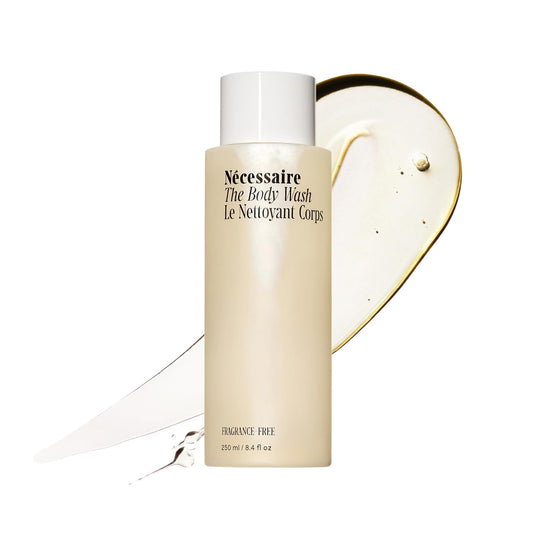 the Body Wash Fragrance-Free - Multi-Oil Shower Gel Body Wash for Women + Men. Non-Comedogenic + Hypoallergenic for Sensitive Skin with Niacinamide.. 250 Ml / 8.4 Fl Oz