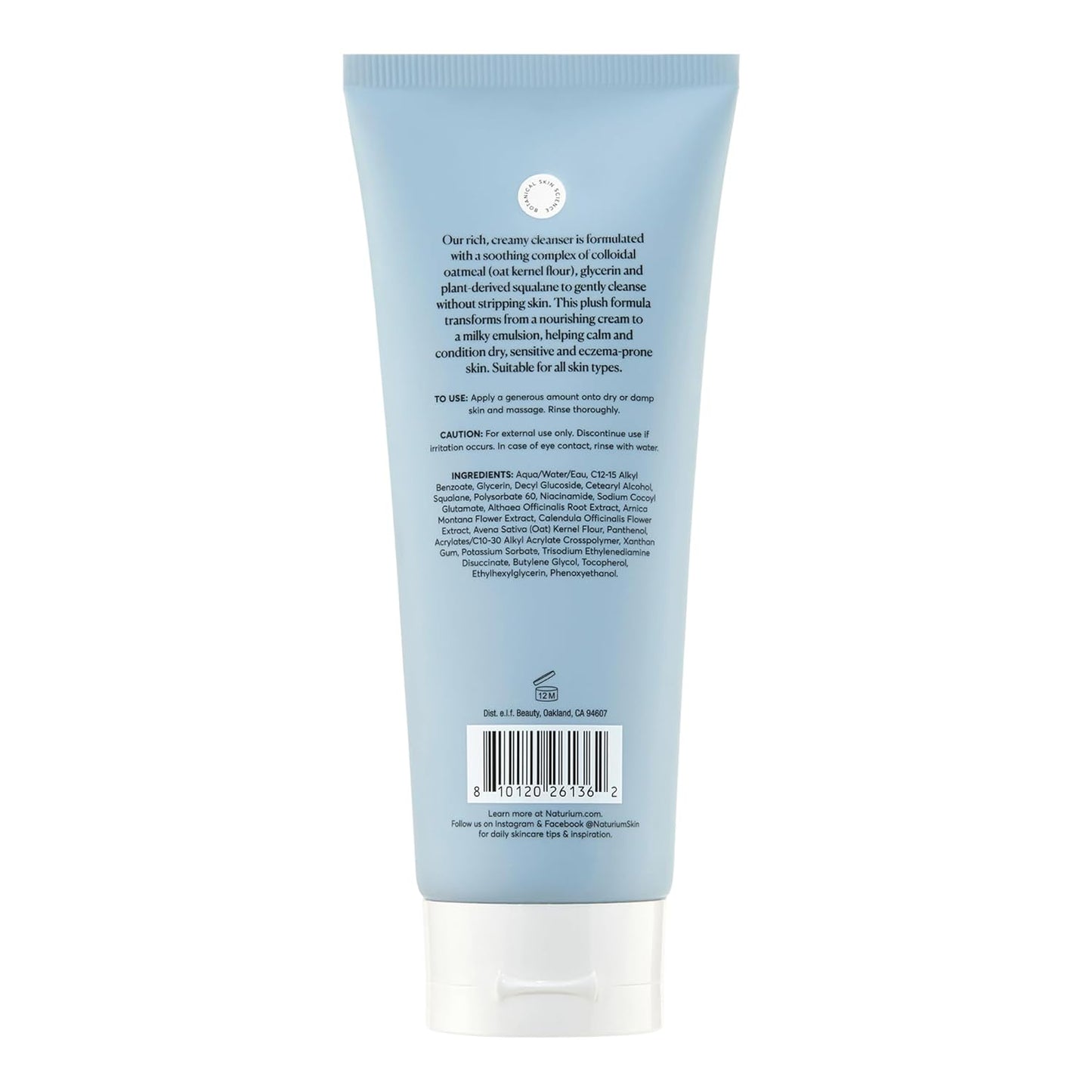 Multi-Calm Cream Cleanser, Hydrating Face Wash for Eczema-Prone Skin, 210 Ml / 7.1 Fl Oz