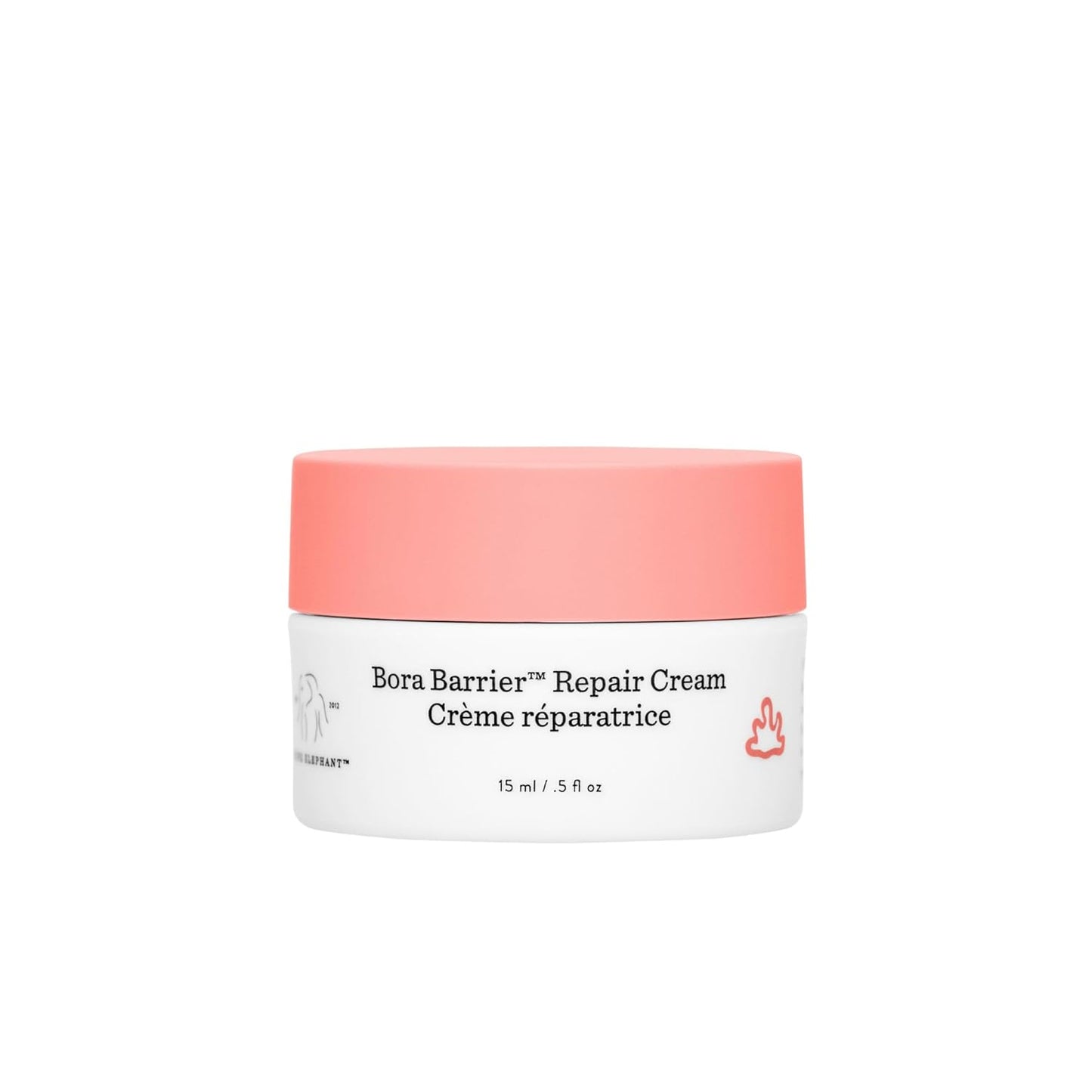 Drunk Elephant Bora Barrier Repair Cream - Ultra-Rich Moisturizer - Clean Clinical Skincare - Cruelty-Free - Dermatologist-Tested - Free of Essential Oils, Silicones, and Fragrance
