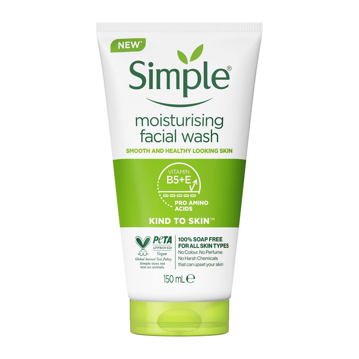 Simple Kind to Skin Moisturising Facial Wash (150Ml)