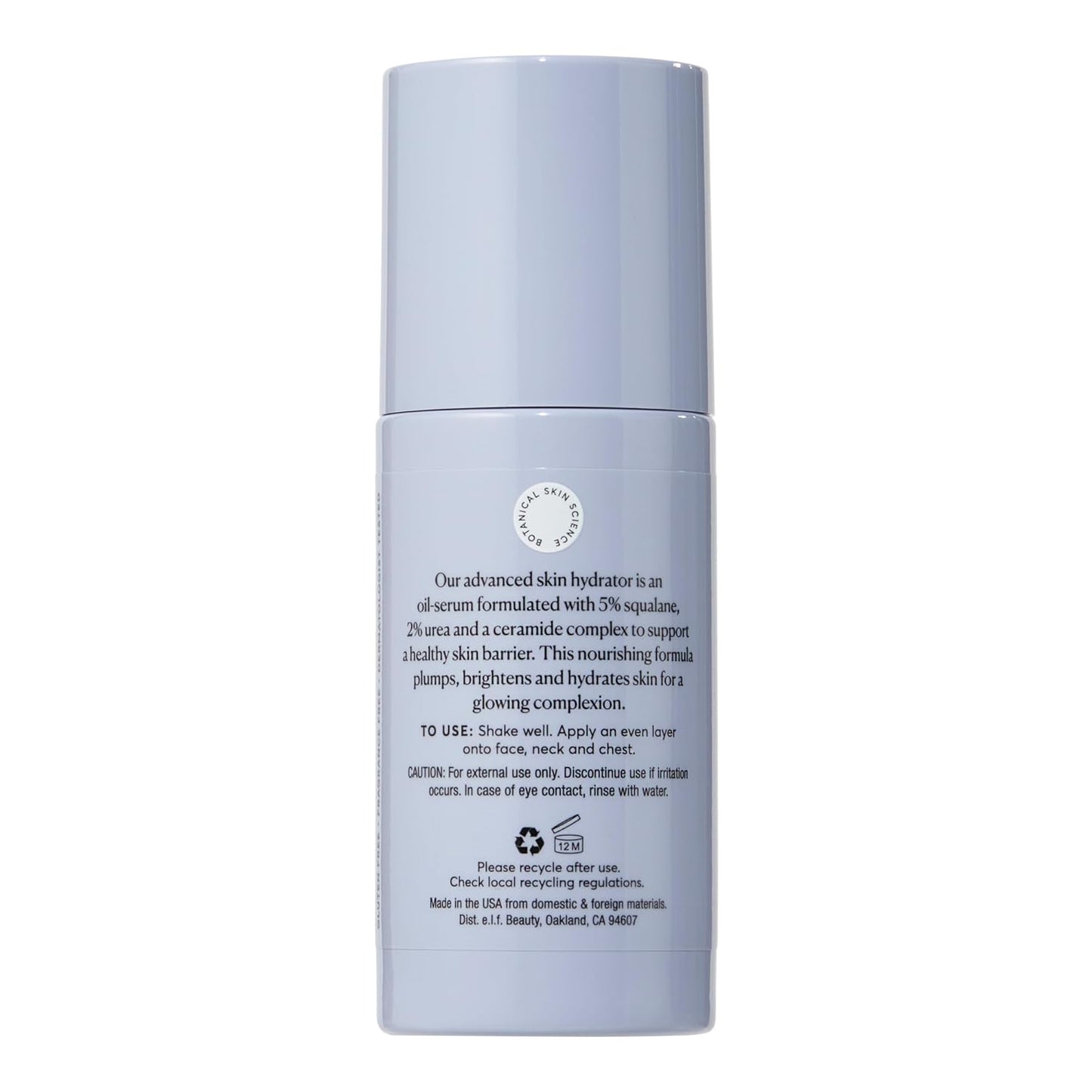 Barrier Bounce Serum, Plumps & Hydrates Face, Neck & Chest, Hydration Booster & Skin Care with Squalene & Ceramide Complex, 1.7 Fl Oz