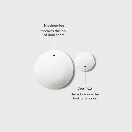 Naturium Niacinamide Serum 12% plus Zinc 2% - 1 Fl Oz: Paraben-Free, Contains Hyaluronic Acid, Vegan, Unscented