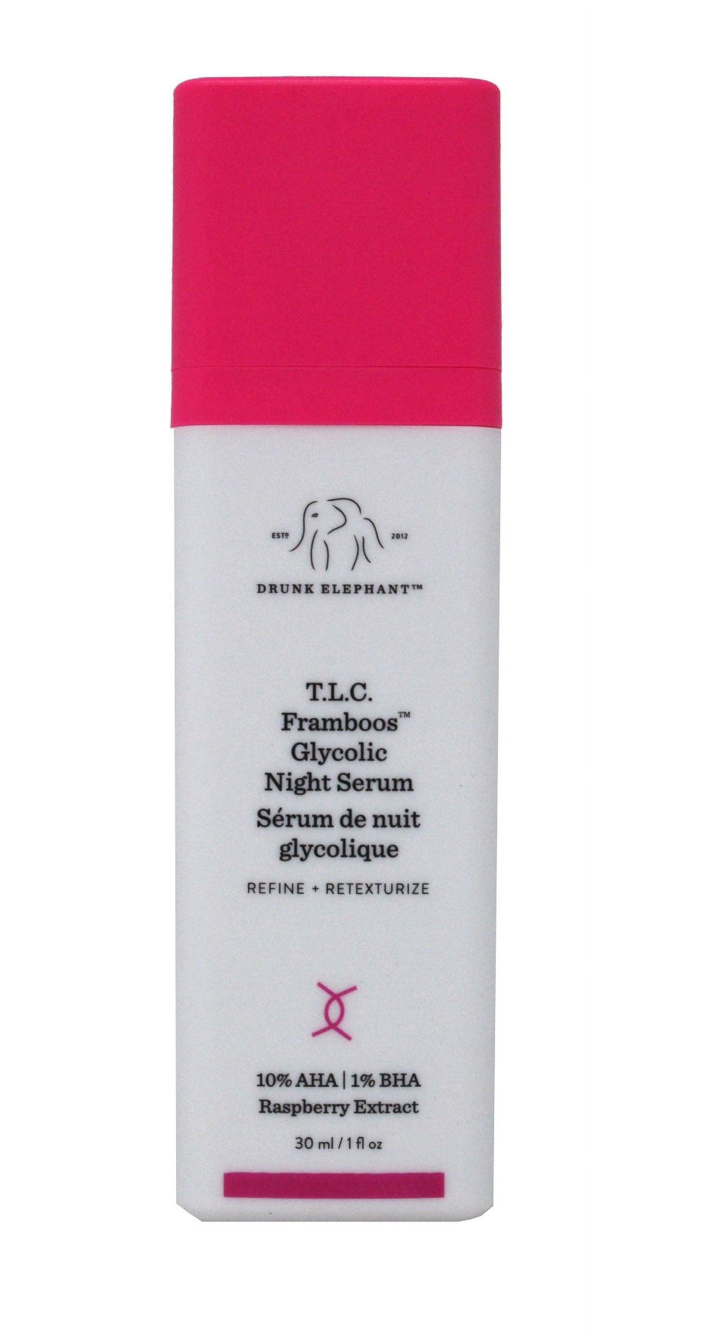 T.L.C. Framboos Glycolic Night Serum, 1 Oz