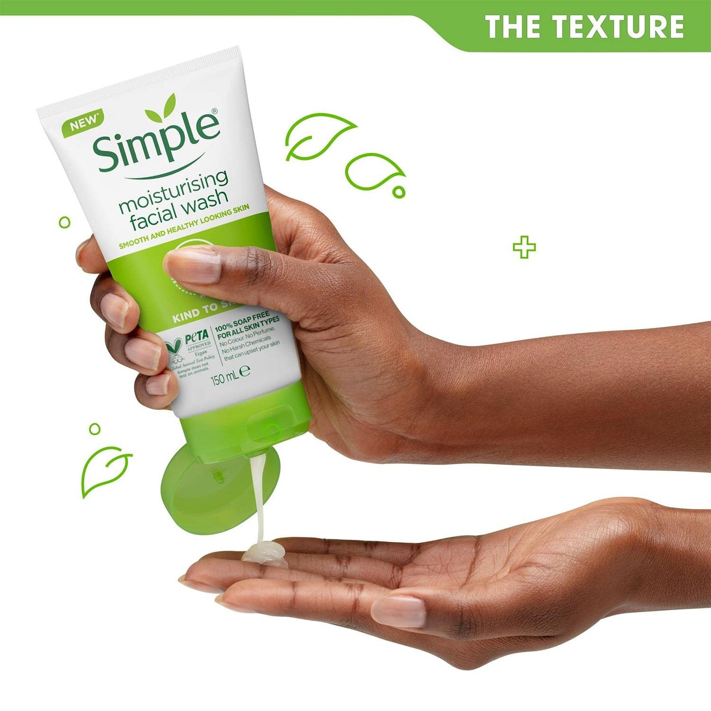Simple Kind to Skin Moisturising Facial Wash (150Ml)