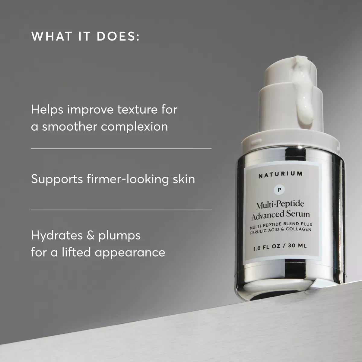 Naturium Multi-Peptide Serum - 1Fl Oz