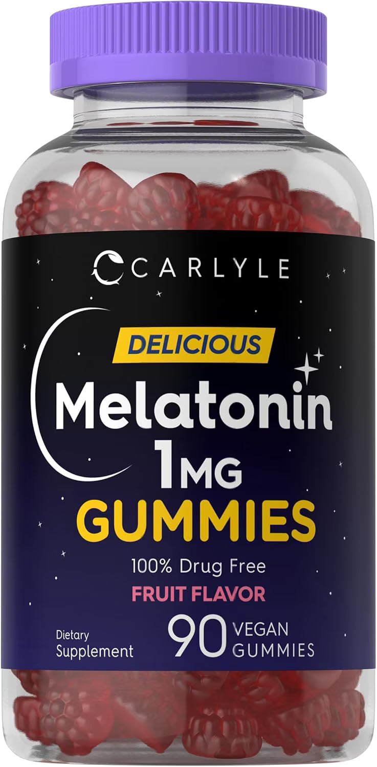 Melatonin 1Mg | 90 Vegan Gummies| Fruit Flavor