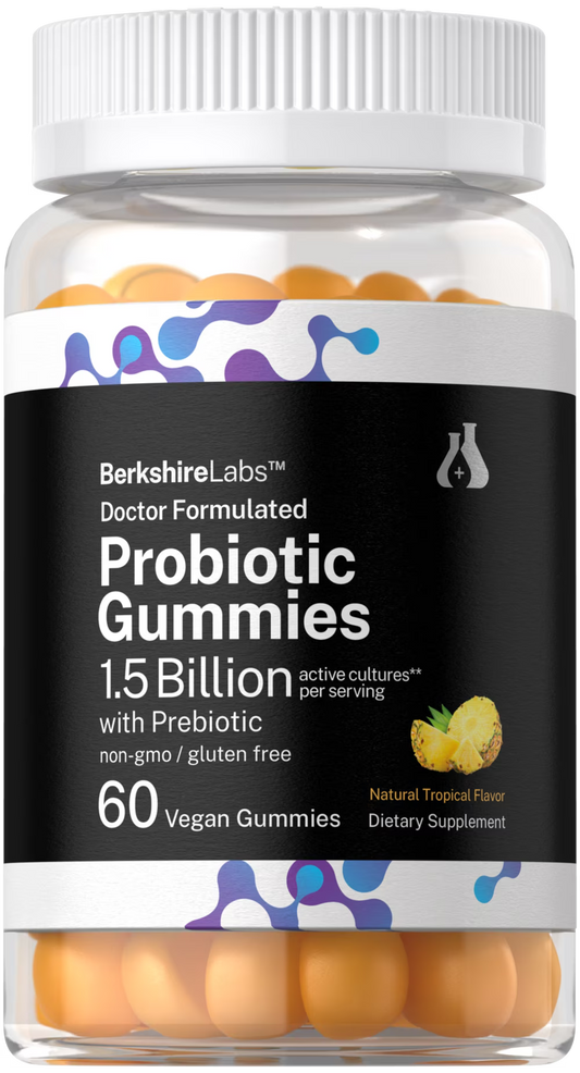 Probiotic Gummies | 60 | Tropical Flavor |